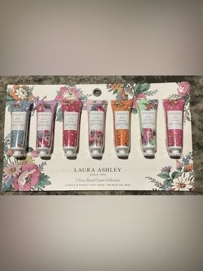 Laura Ashley Floral Hand Cream Collection, 7 pc. X 1 oz / 30 ml